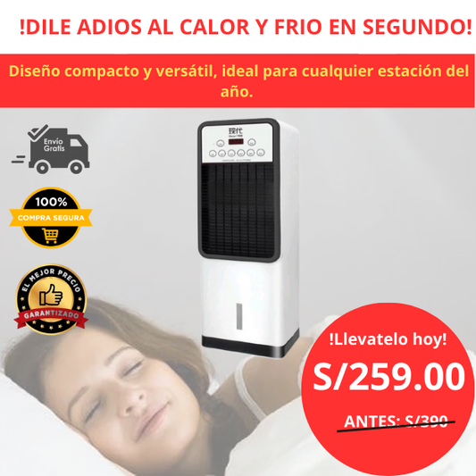 Climatizador Evaporativo 4 en 1