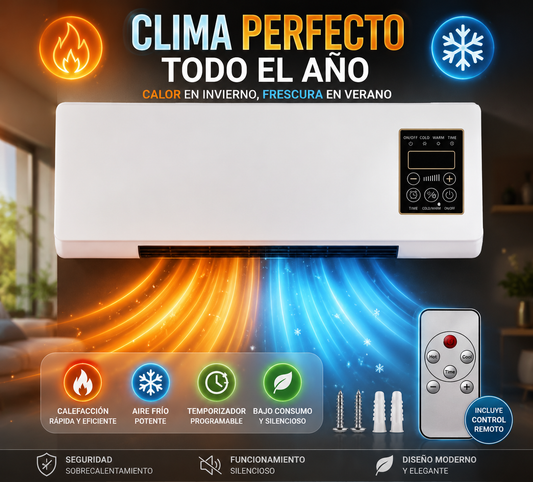 AIRE ACONDICIONADO PORTÁTIL 2 EN 1